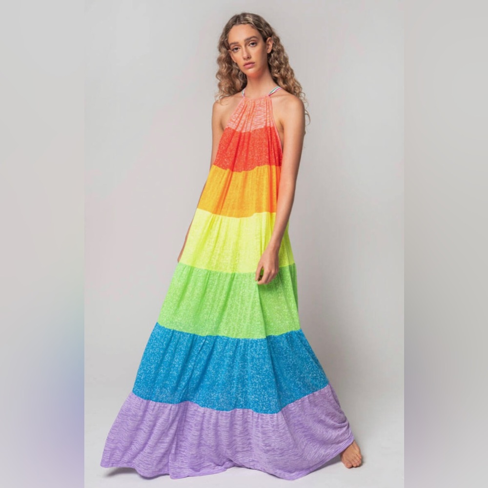 Pitusa Popsicle Maxi Dress